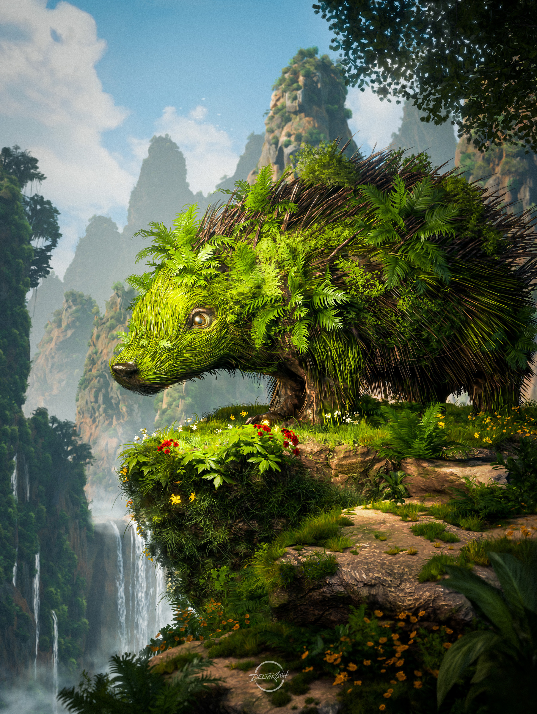The Porcupine Titan