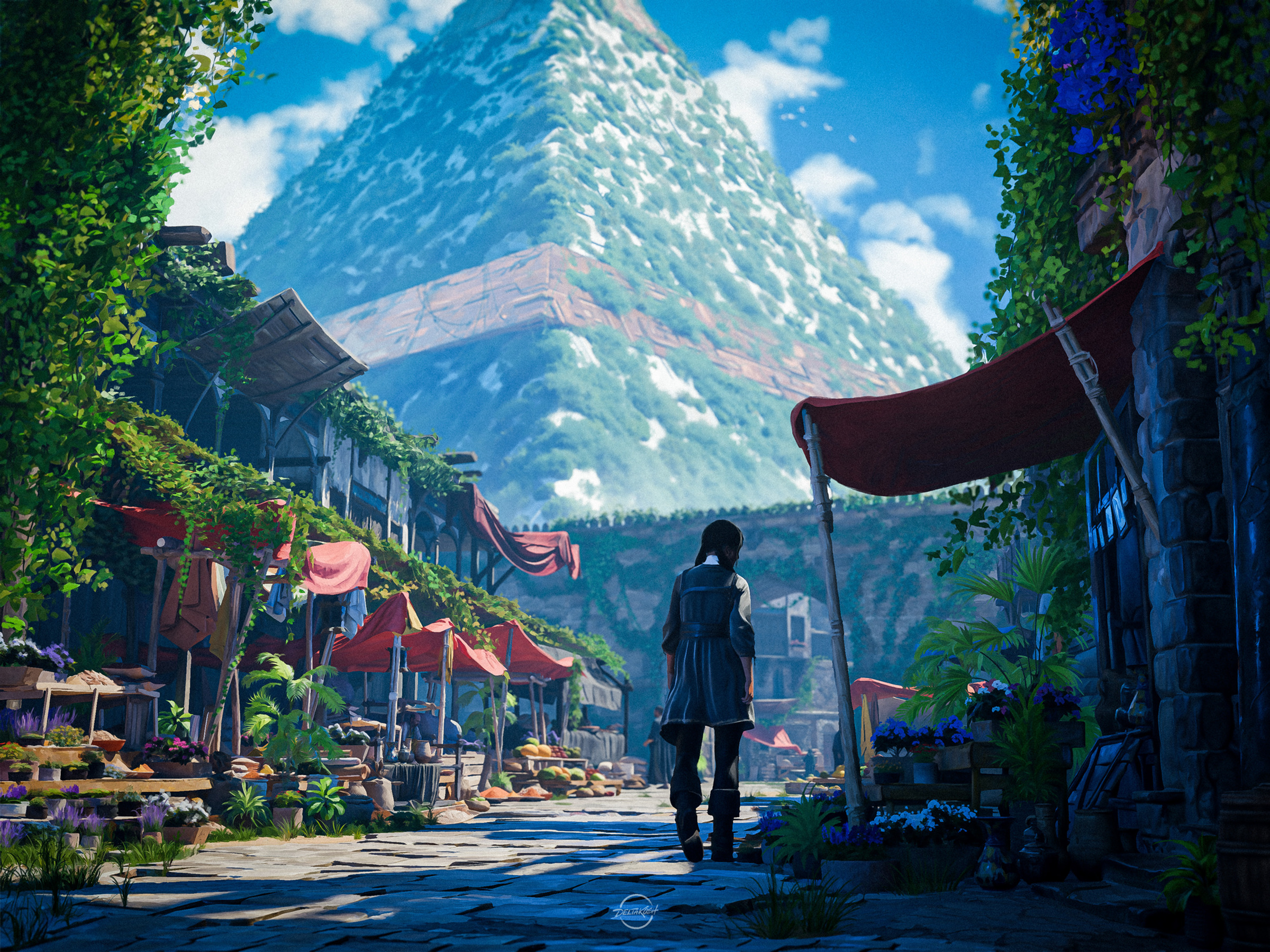 The Bazaar Beneath the Academy