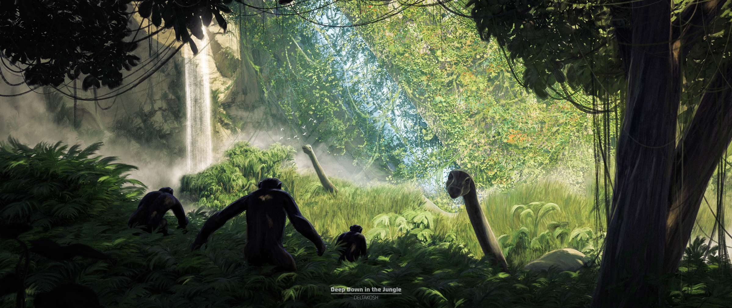 Deep Down the Jungle