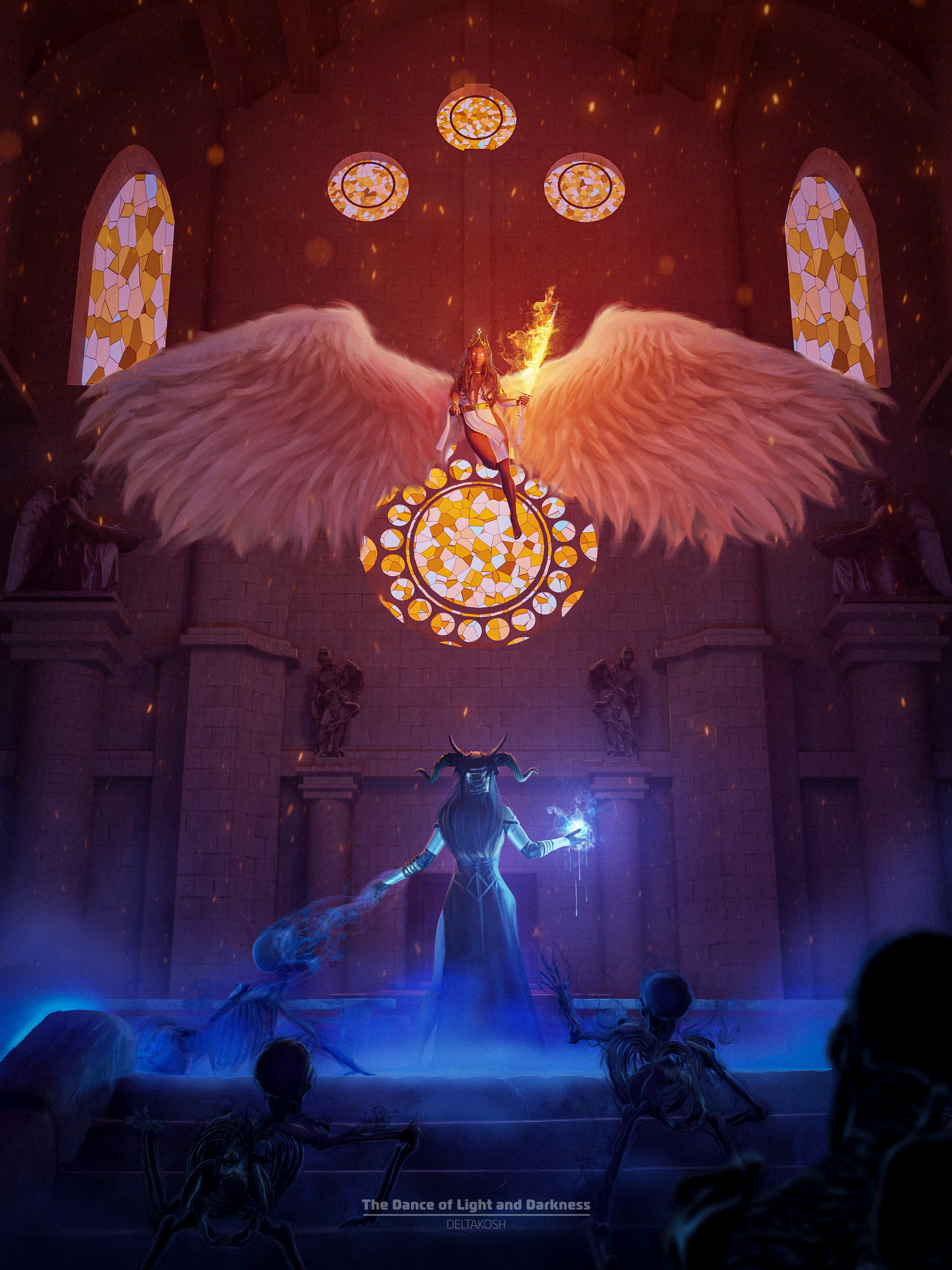 The Dance of Light and Darkness