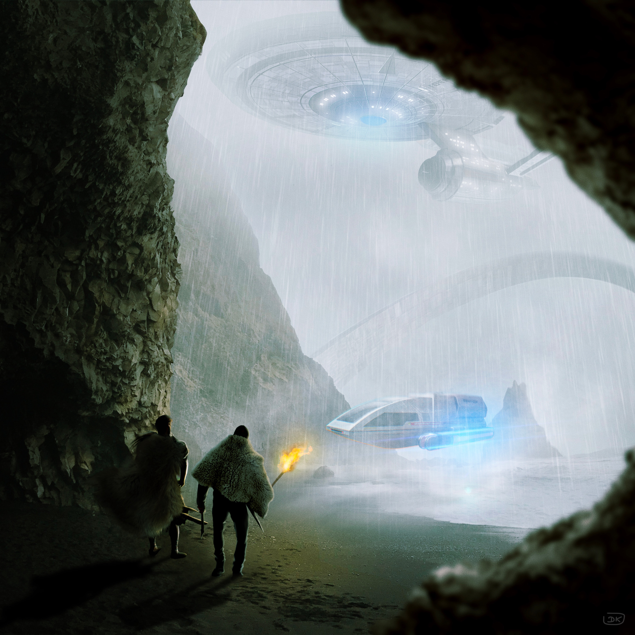 First contact