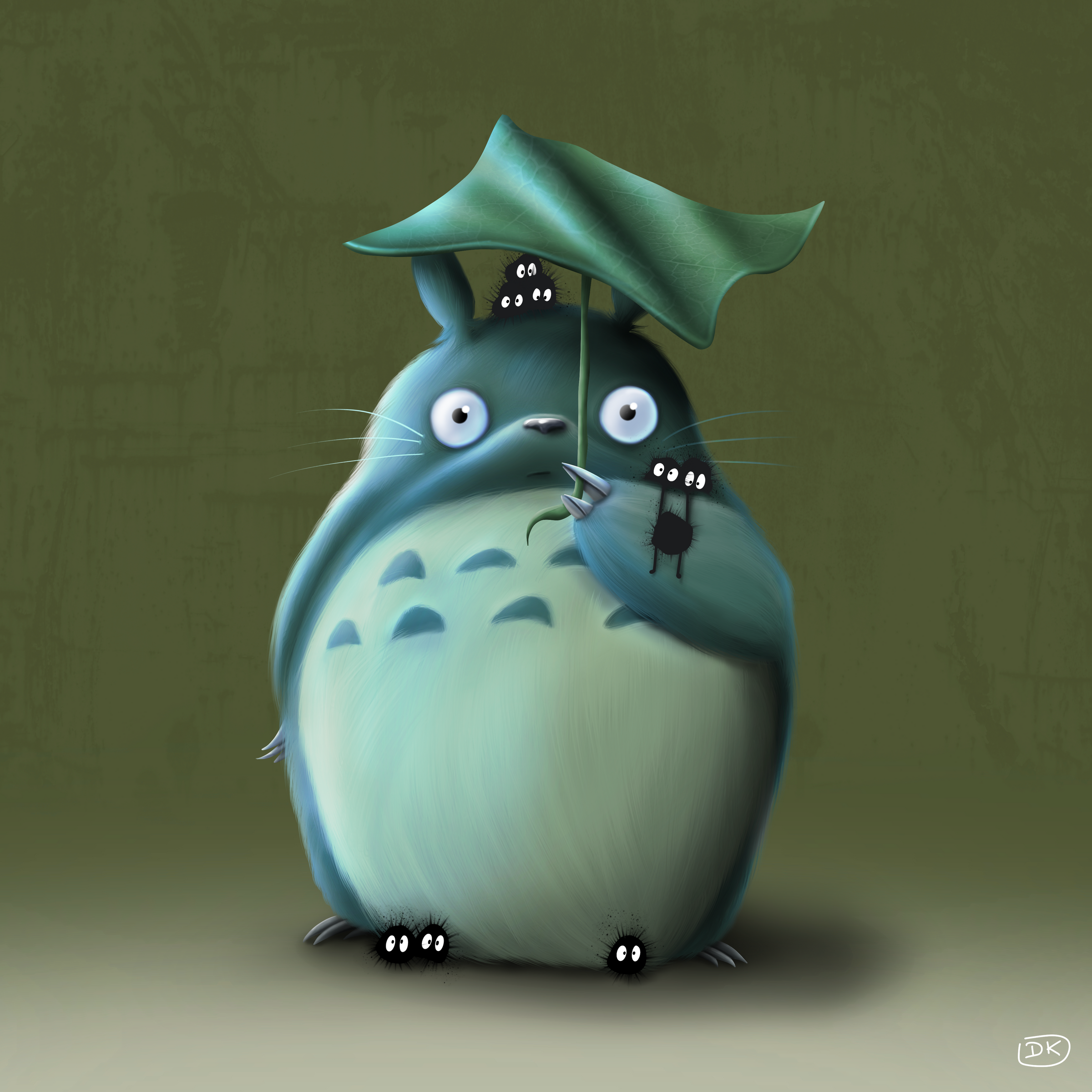 Totoro and the Soot Sprites