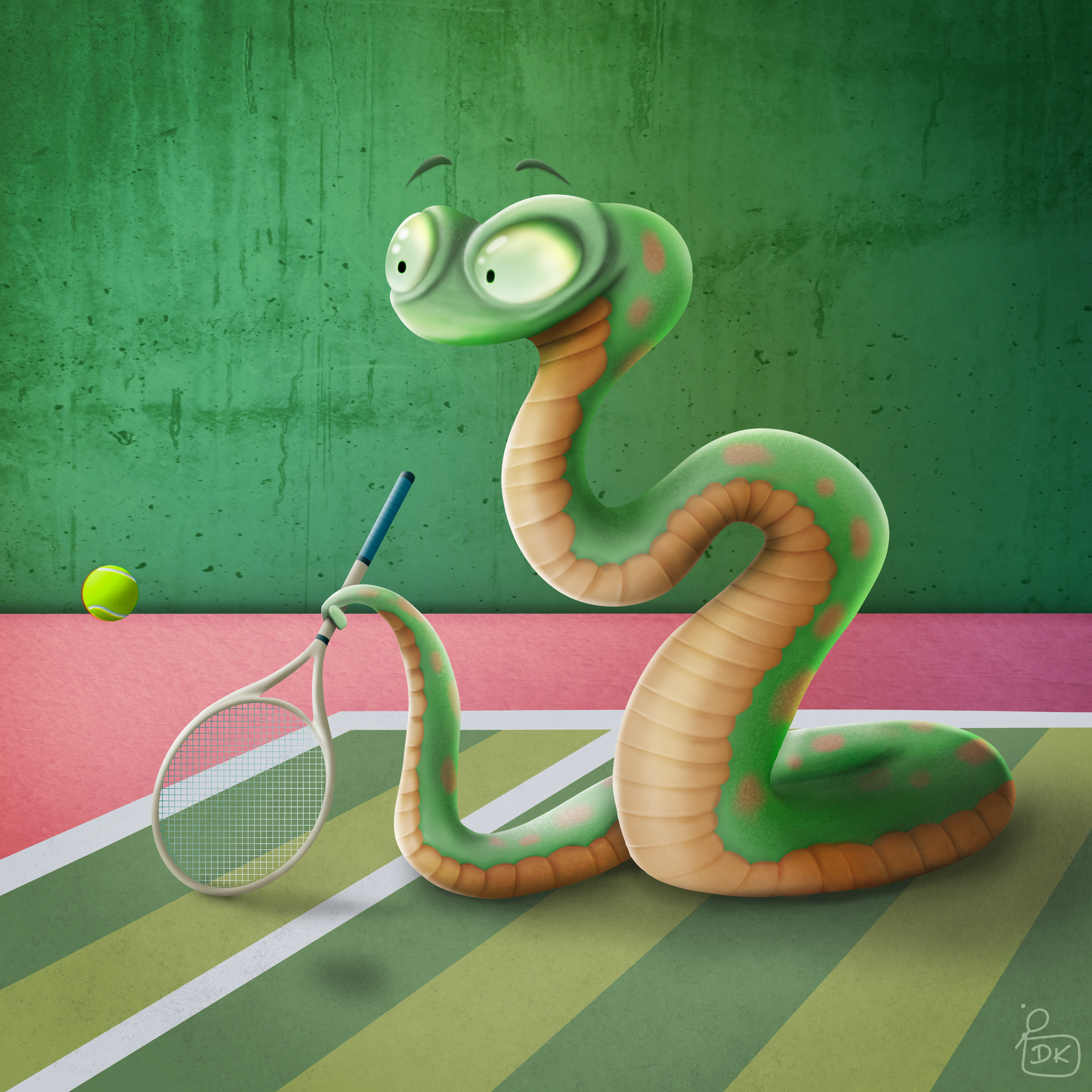 Tennis Snake