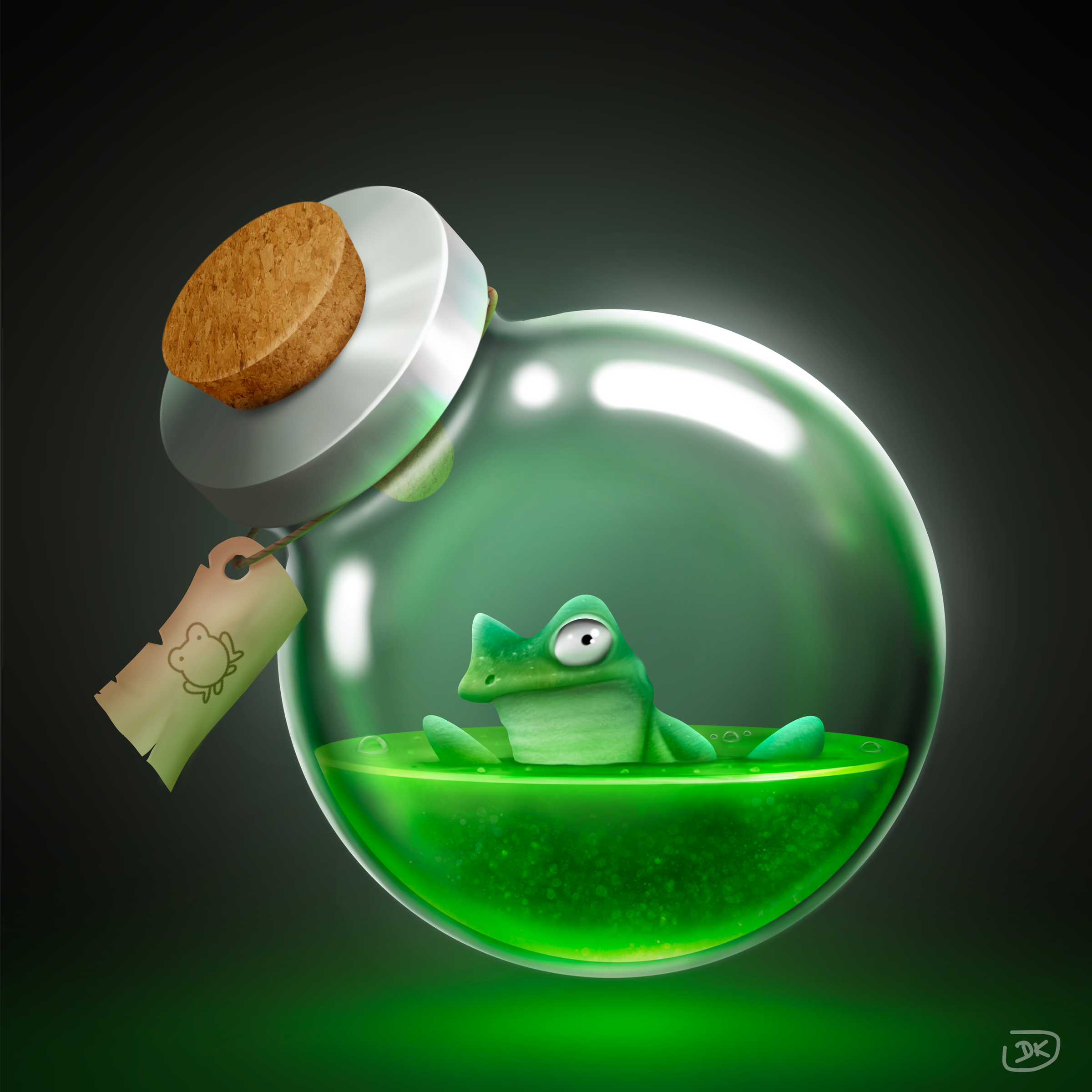 The Frog Potion