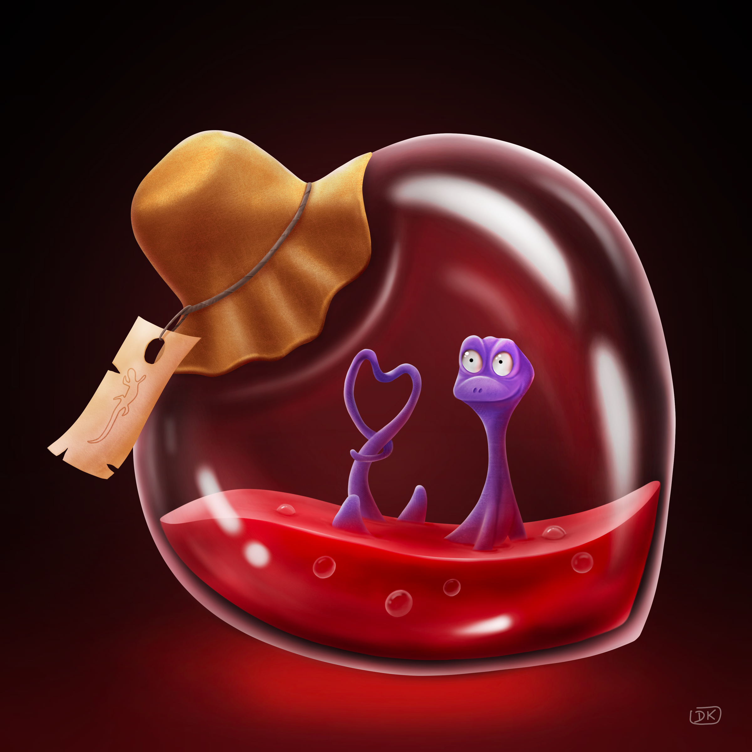 The Salamander Love Potion